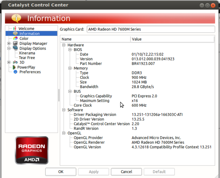 Radeon 7600 series. Linux Drivers AMD Radeon.